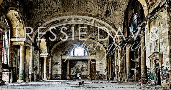 Detroit, MI-Michigan Central Station